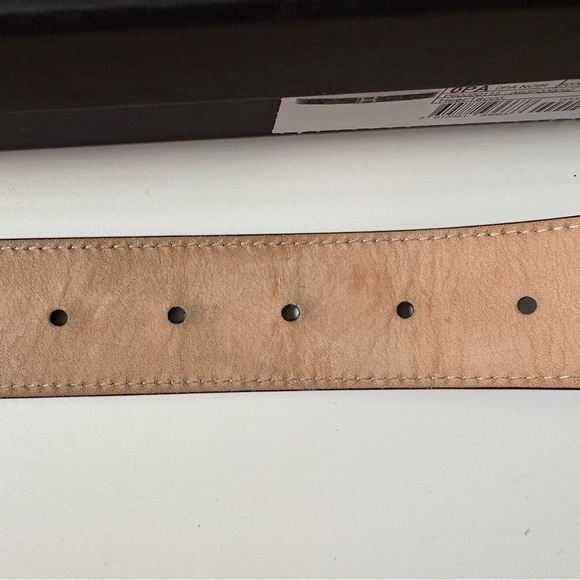 Balmain Noir Belt with Silver Accents - Picture 7 of 7